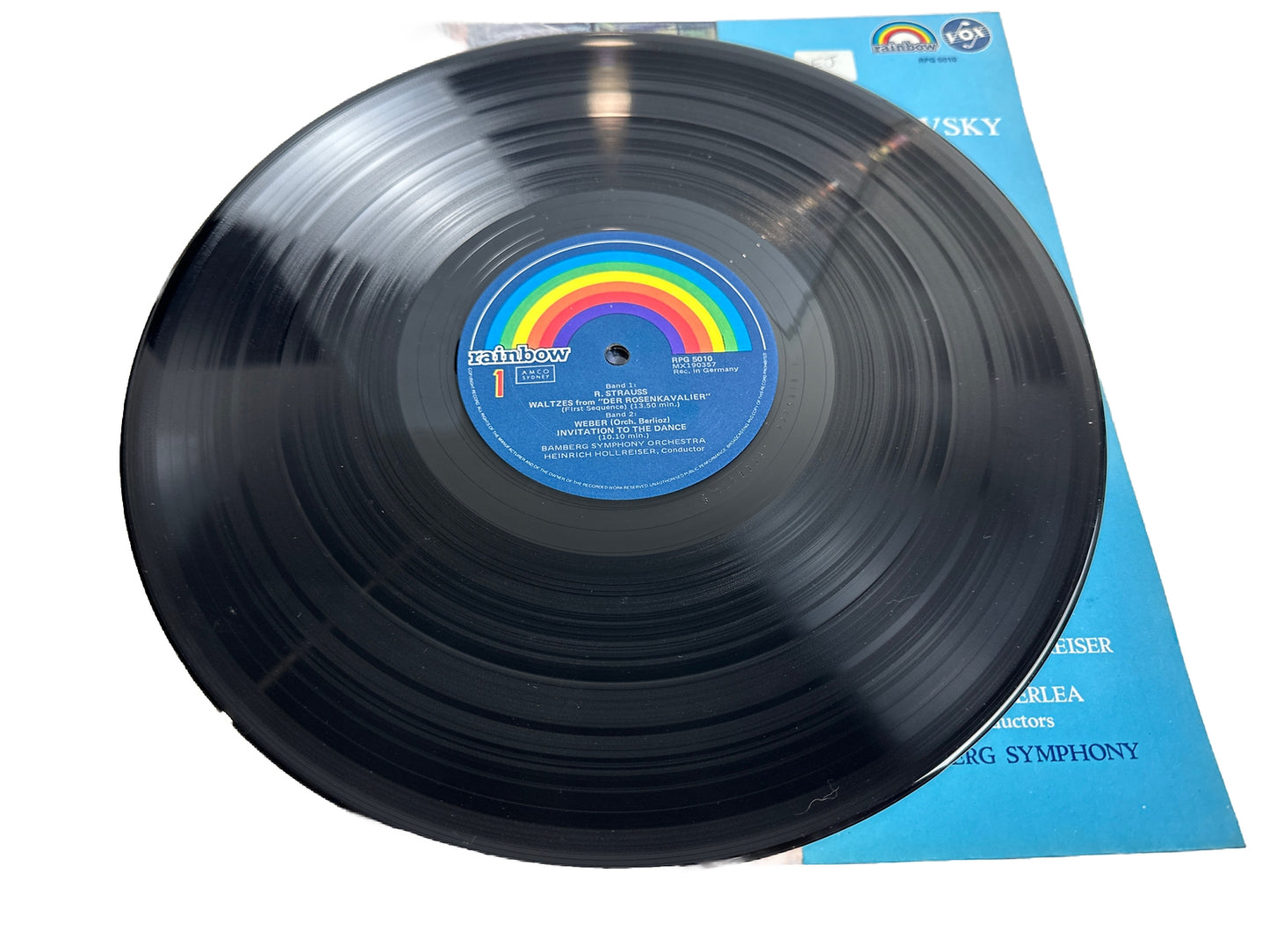 Tchaikovsky Weber Strauss Hollreiser Perlea - 12" Vinyl Record 3951