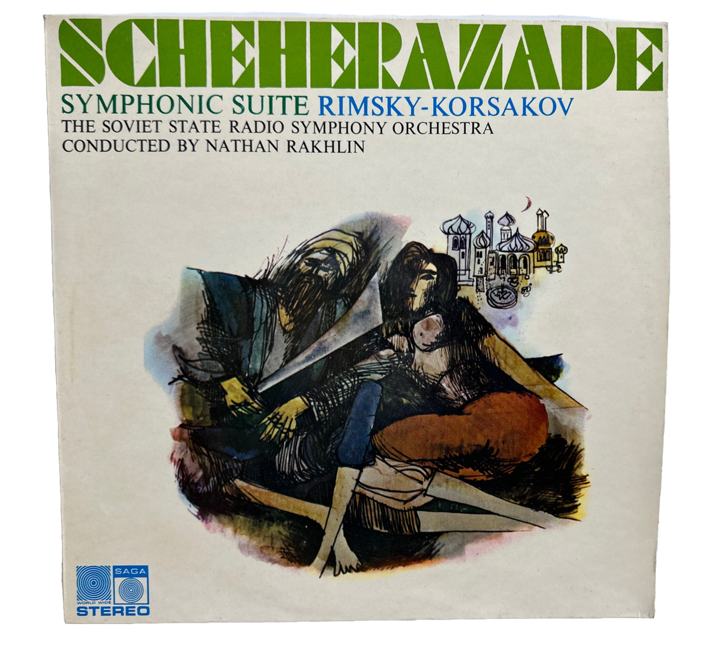 Rimsky Korsakov - The Soviet Radio Symphony Nathan Rakhlin Scheherazade Record