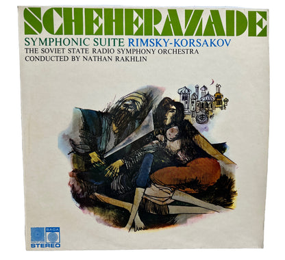Rimsky Korsakov - The Soviet Radio Symphony Nathan Rakhlin Scheherazade Record