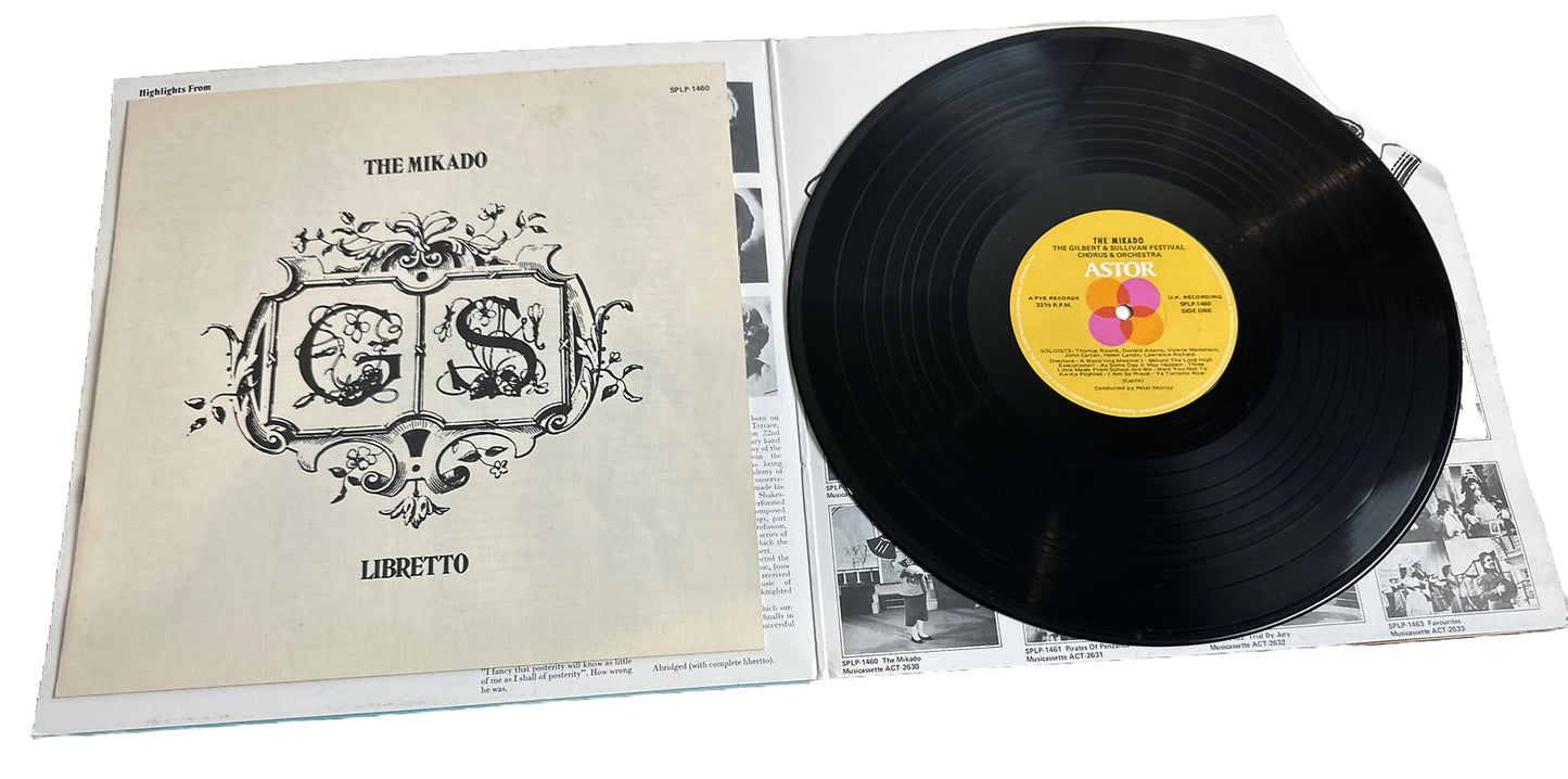 Gilbert & Sullivan - Highlights From The Mikado - 12" Vinyl Record 3948