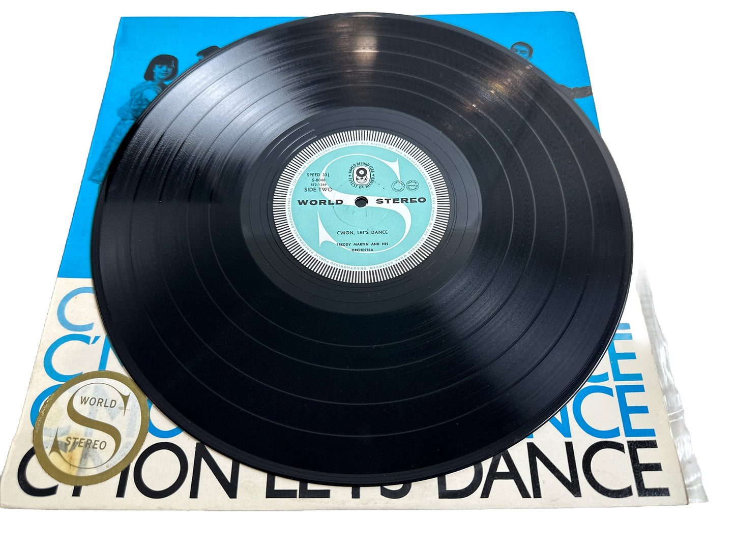 C'mon Let's Dance- Freddy Martin And His Orchestra- 12" Vinyl Record 3913
