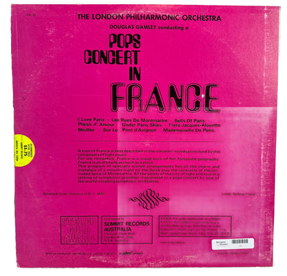 Pops Concert In France - The London Philharmonic Orchestra- 12" Vinyl Record