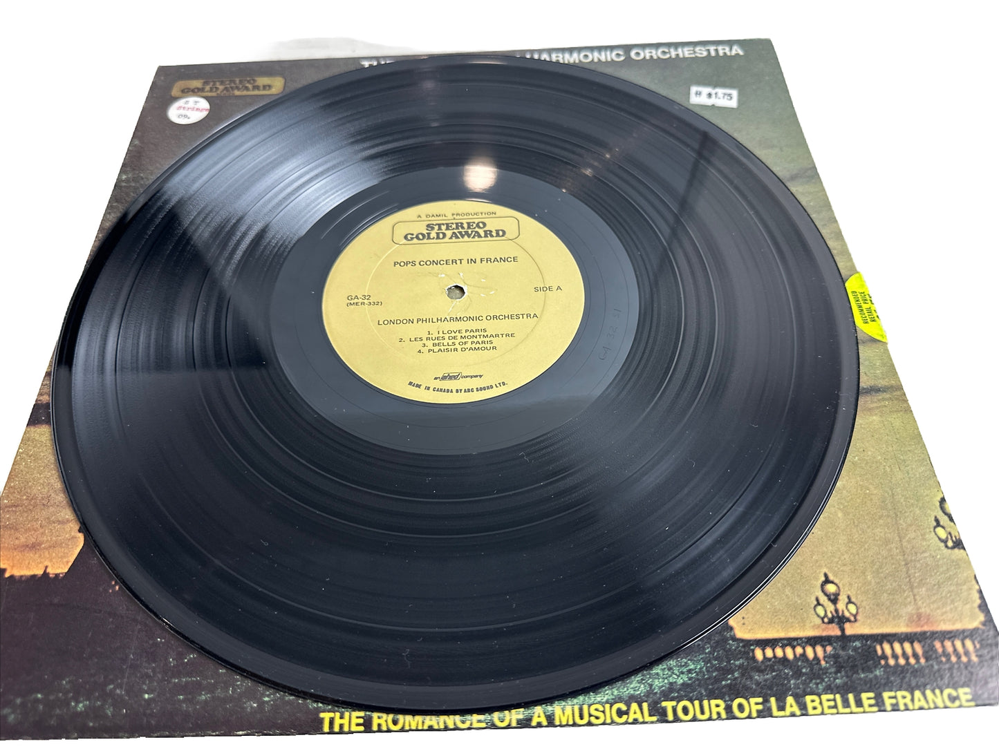 Pops Concert In France - The London Philharmonic Orchestra- 12" Vinyl Record