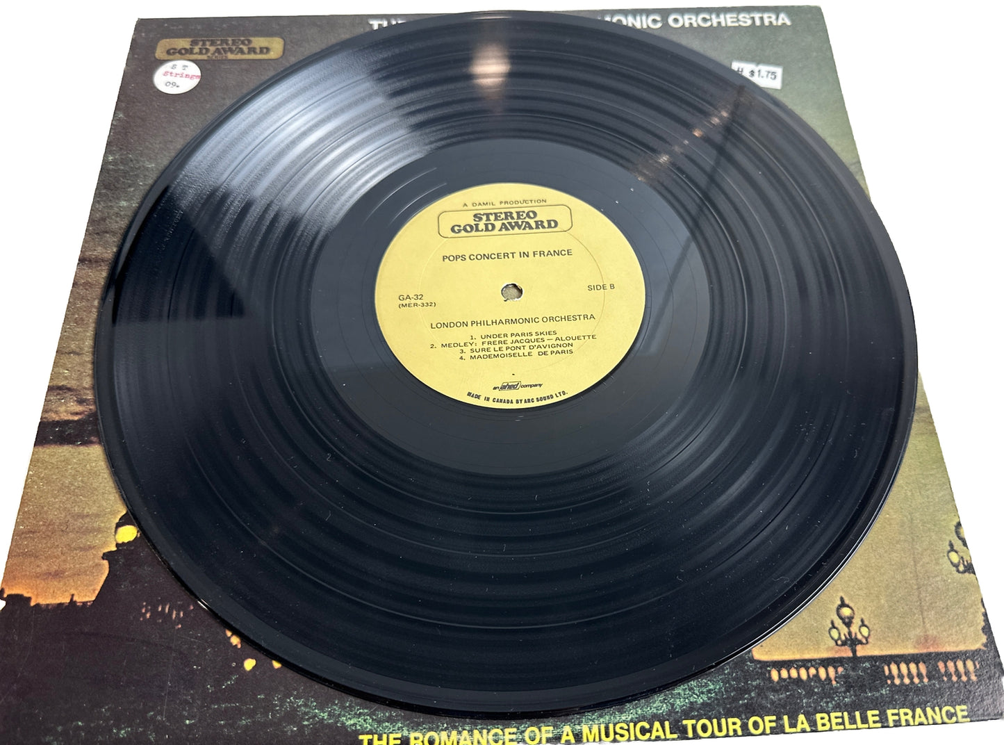 Pops Concert In France - The London Philharmonic Orchestra- 12" Vinyl Record