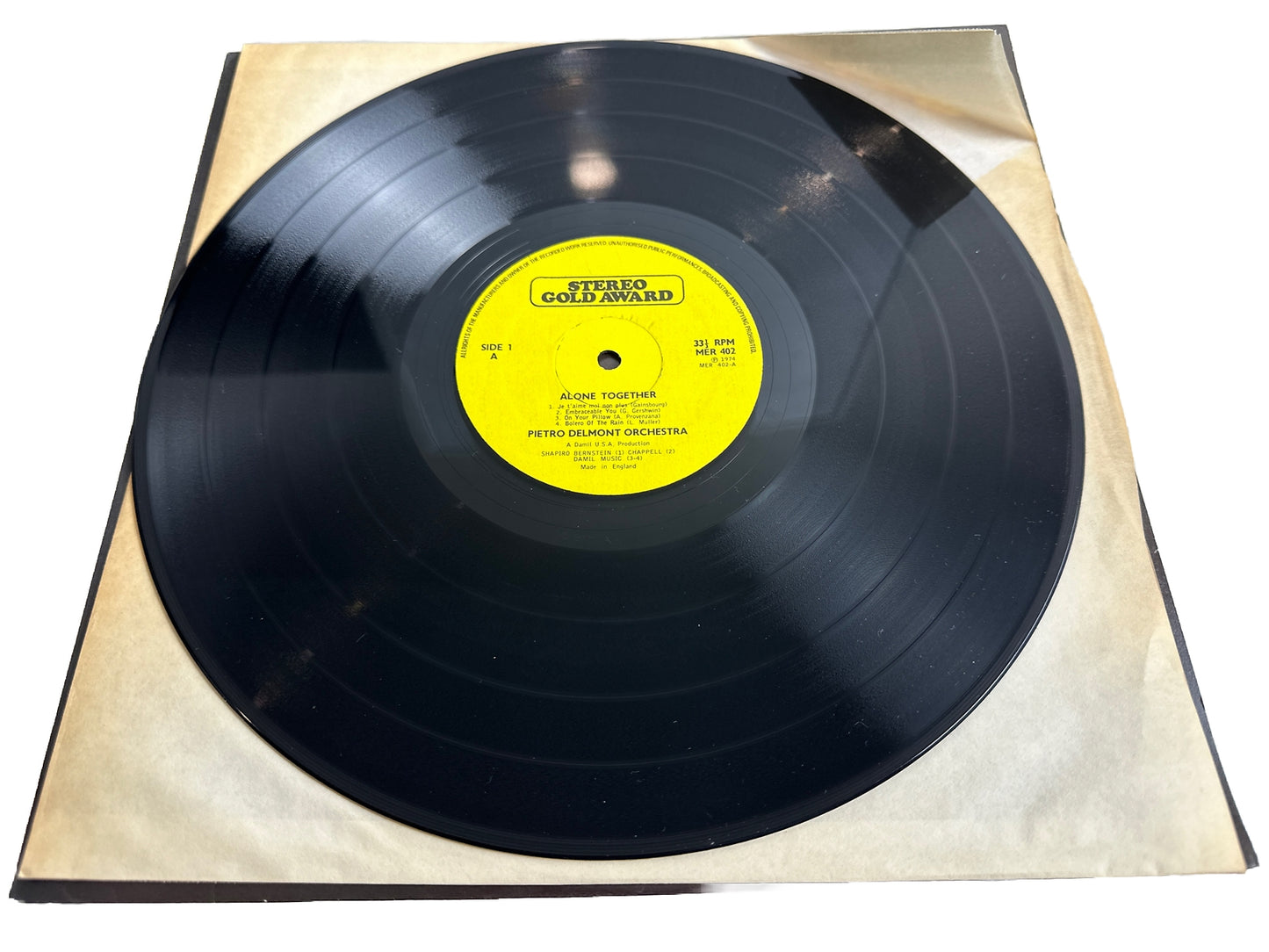 Songs And Moods For People Alone Together - 12" Vinyl Record 3894
