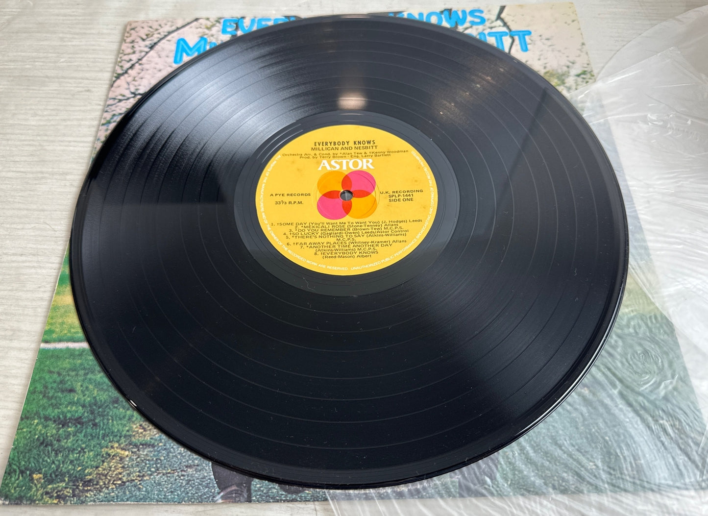 Millican and Nesbitt - Everybody Knows - 12" Vinyl Record 3895