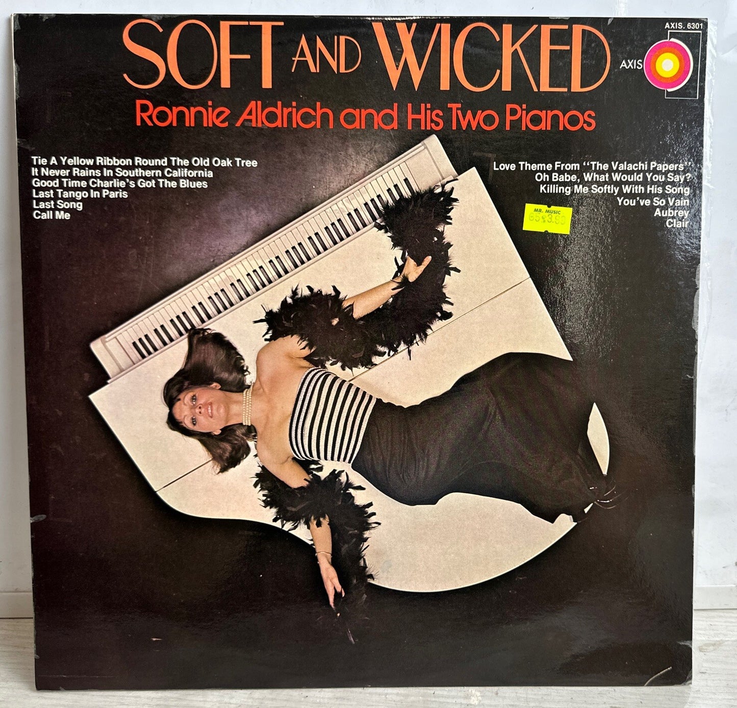 Soft And Wicked - Ronnie Aldrich And His Two Pianos - 12" Vinyl Record 3896