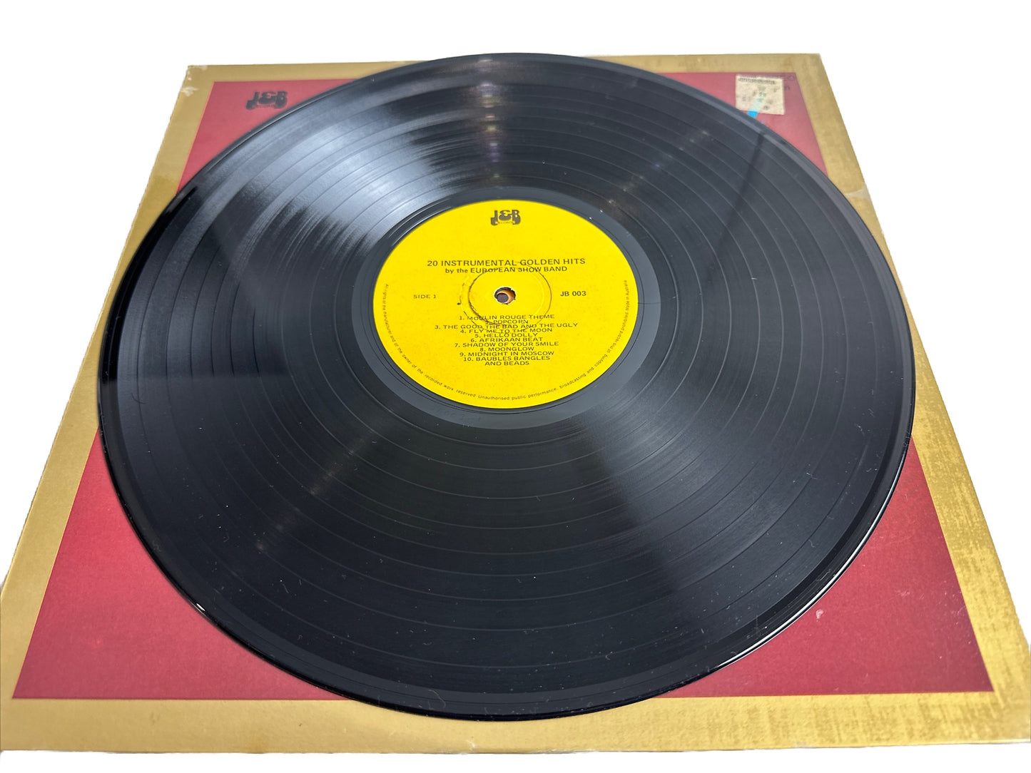 The European Show Band – 20 Instrumental Golden Hits - 12" Vinyl Record 3902