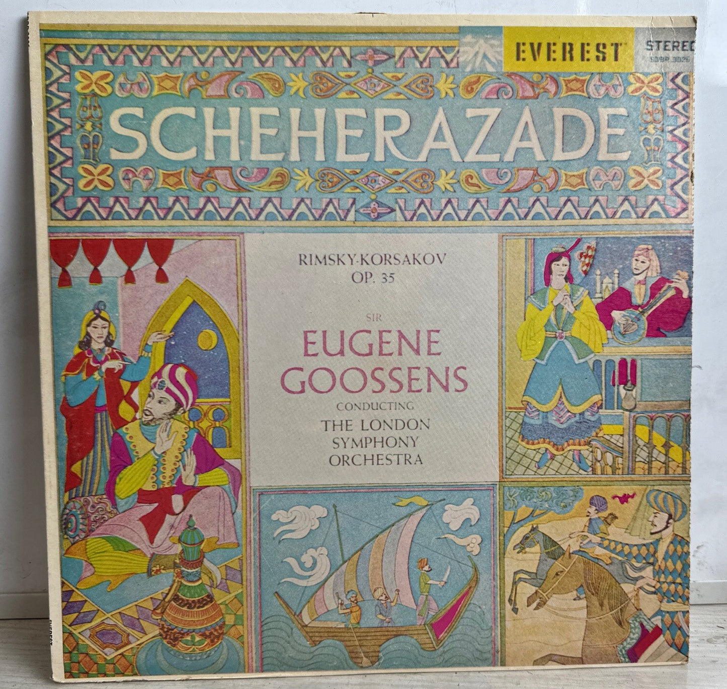 Rimsky-Korsakov: Scheherazade / Sir Eugene Goossens - 12" Vinyl Record 3899
