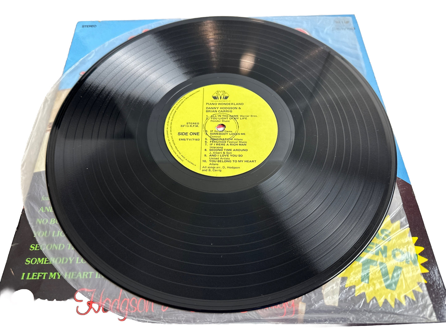 Piano Wonderland 20 Magical Tunes - 12" Vinyl Record 3892