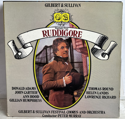 Gilbert & Sullivan - Highlights From Ruddigore - 12" Vinyl Record 3598