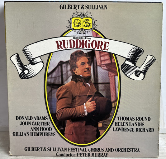Gilbert & Sullivan - Highlights From Ruddigore - 12" Vinyl Record 3598
