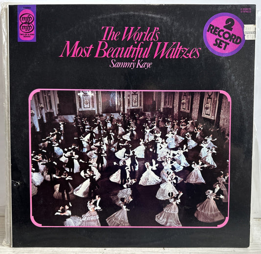 THE WORLD'S MOST BEAUTIFUL WALTZES - Sammy Kaye - 12" Vinyl Record 3863