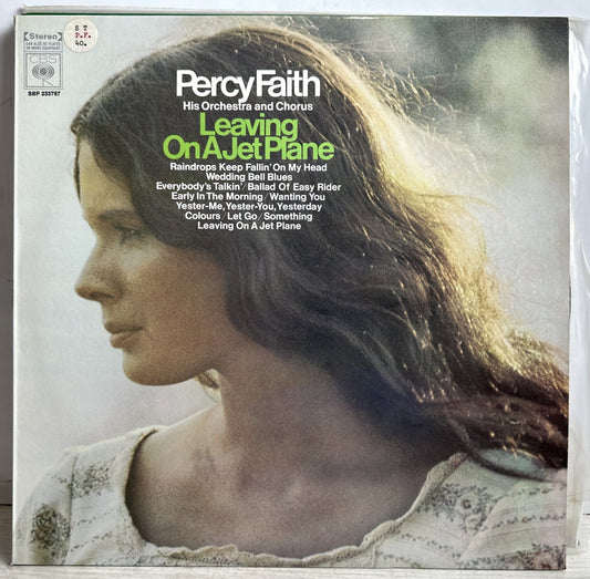 Percy Faith & His Orchestra - Leaving On A Jet Plane - 12" Vinyl Record 3864
