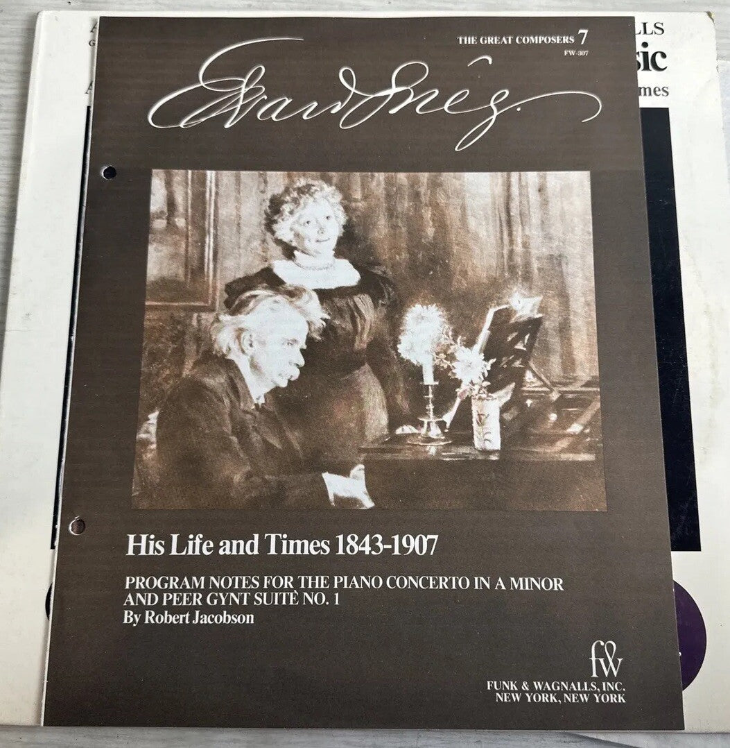 Family Library Of Great Music Album 7 - Grieg - 12" Vinyl Record 3592