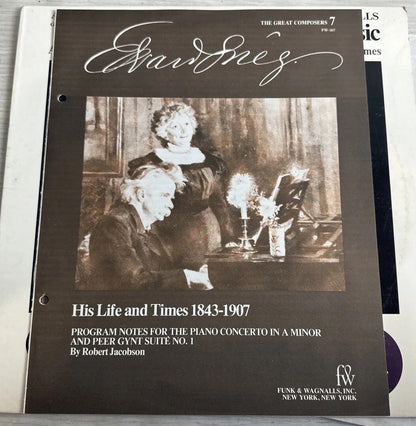 Family Library Of Great Music Album 7 - Grieg - 12" Vinyl Record 3592