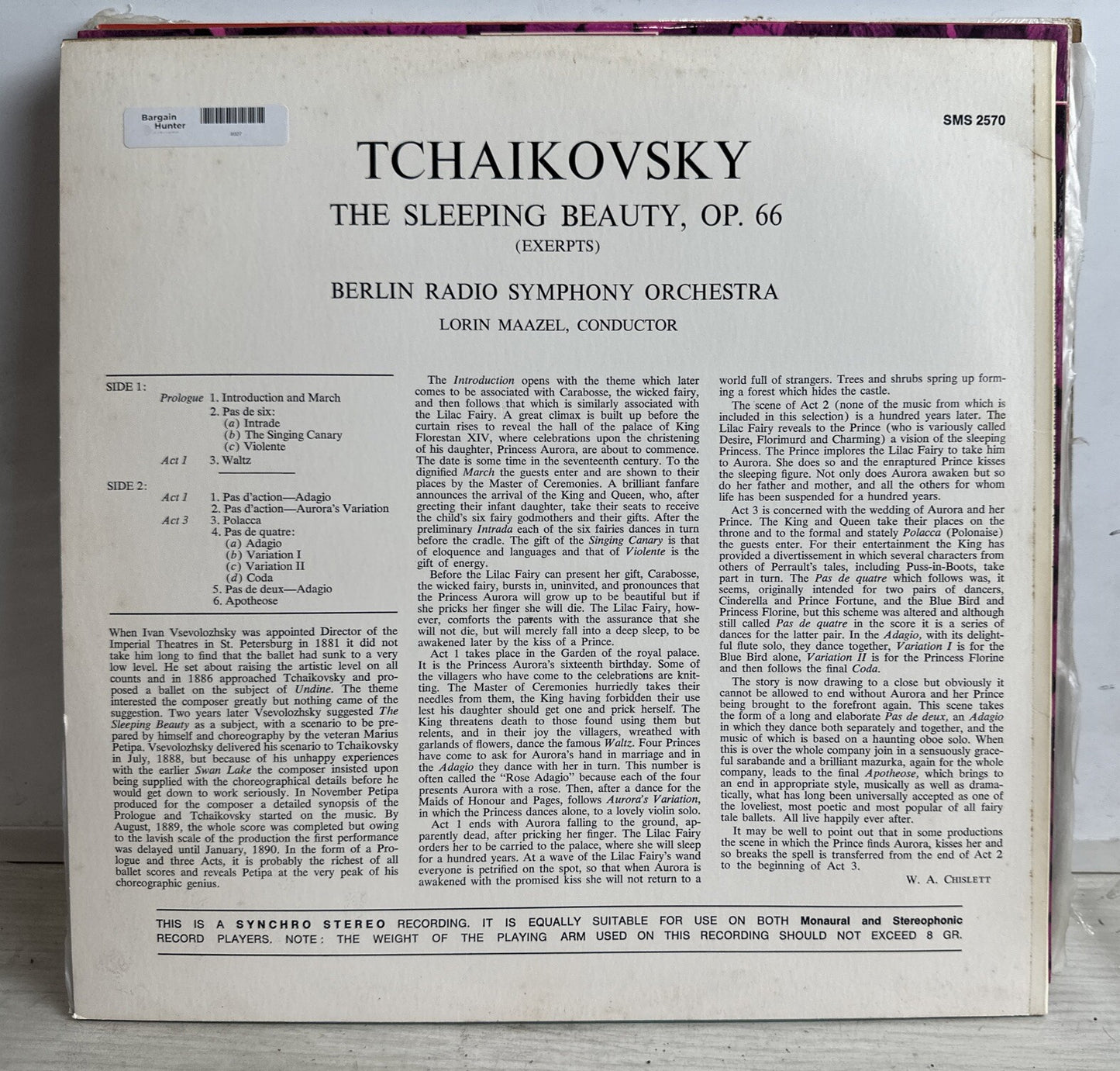 Tchaikovsky, Lorin Maazel, Berlin Radio Symphony Orchestra - Sleeping Beauty