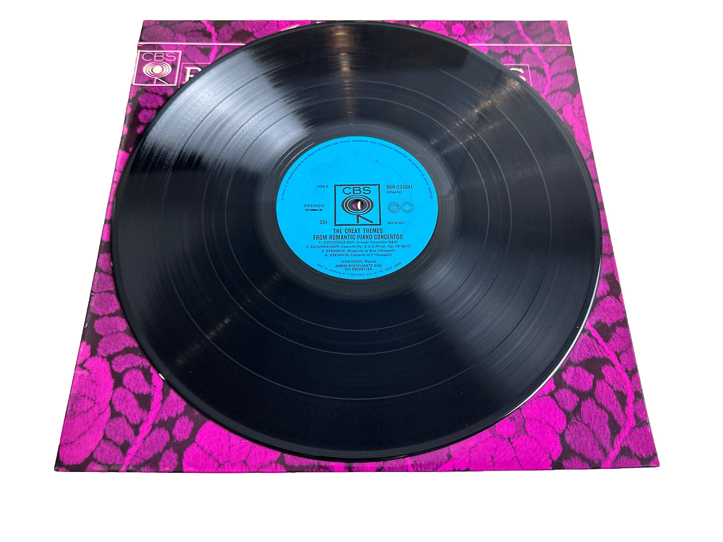 World Favorite Romantic Concertos For Piano And Orchestra - 12" Vinyl Record
