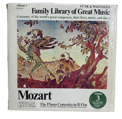 Family Library Of Great Music Album 3 - Mozart - 12" Vinyl Record 3591