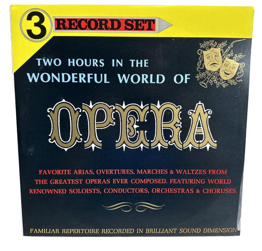Two Hours In The Wonderful World Of Opera 3 - 12" Vinyl Record 4026