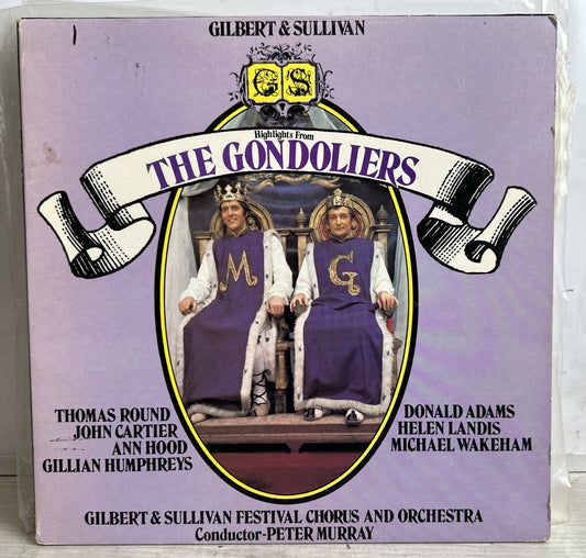 Gilbert And Sullivan - Highlights From The Gondoliers  - 12" Vinyl Record 3589