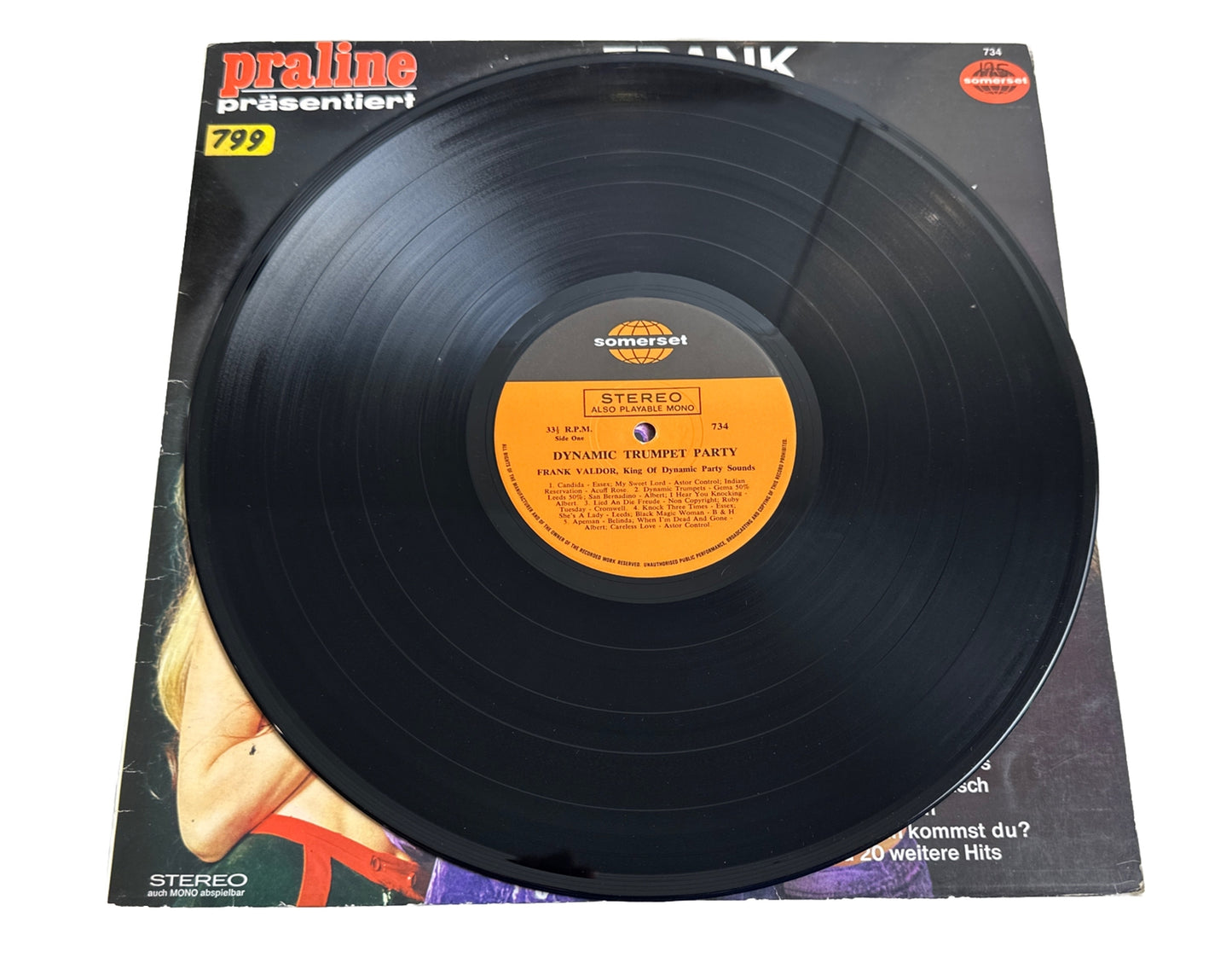 Frank Valdor - Dynamic Trumpet Party Sexy Cheesecake - 12" Vinyl Record 4032
