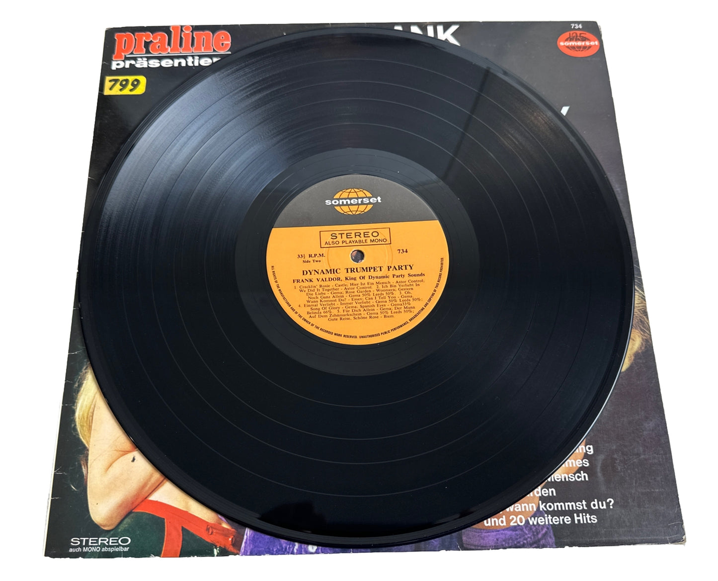 Frank Valdor - Dynamic Trumpet Party Sexy Cheesecake - 12" Vinyl Record 4032