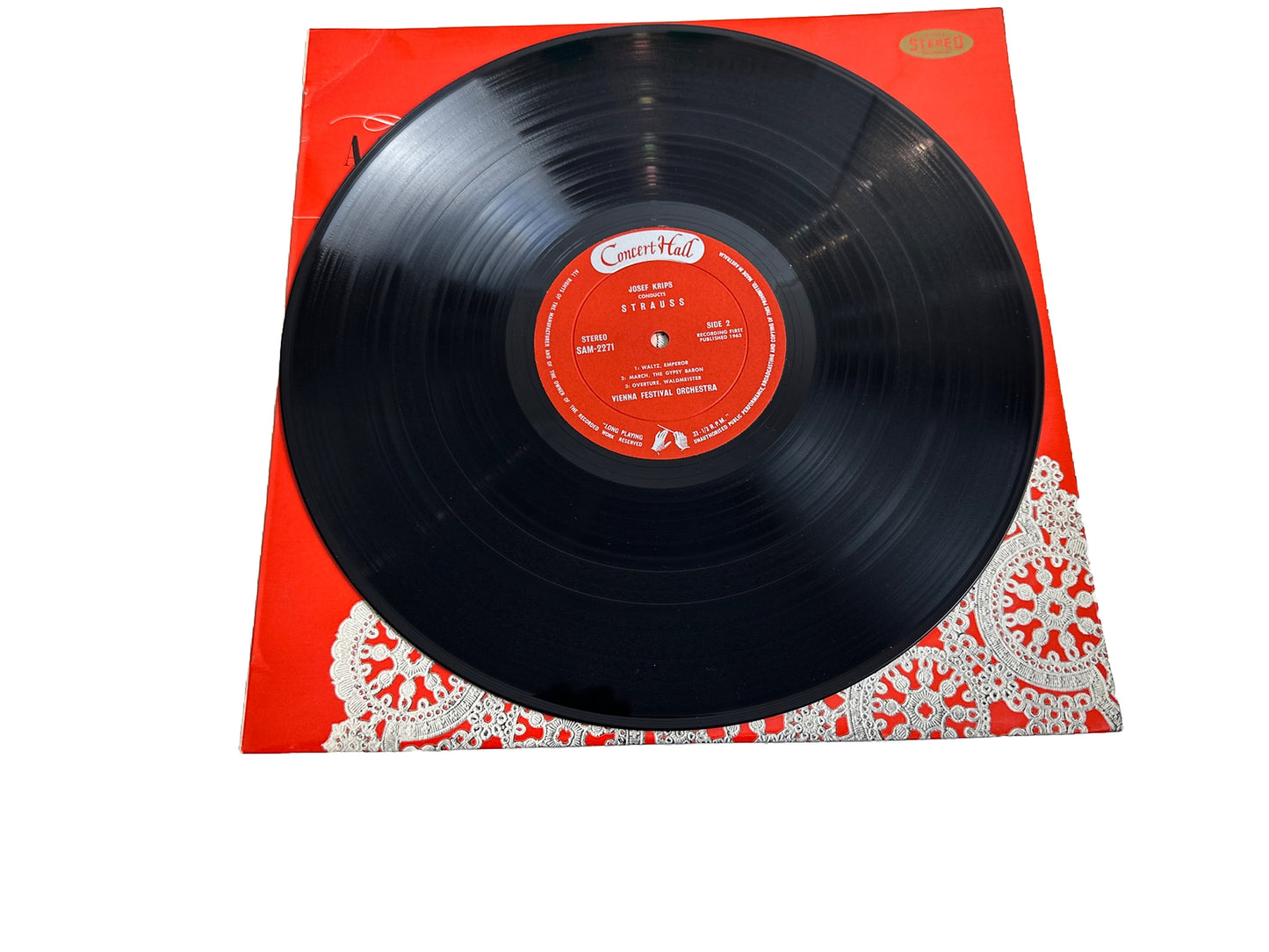 A Strauss Concert - Josef Krips - 12" Vinyl Record 4011