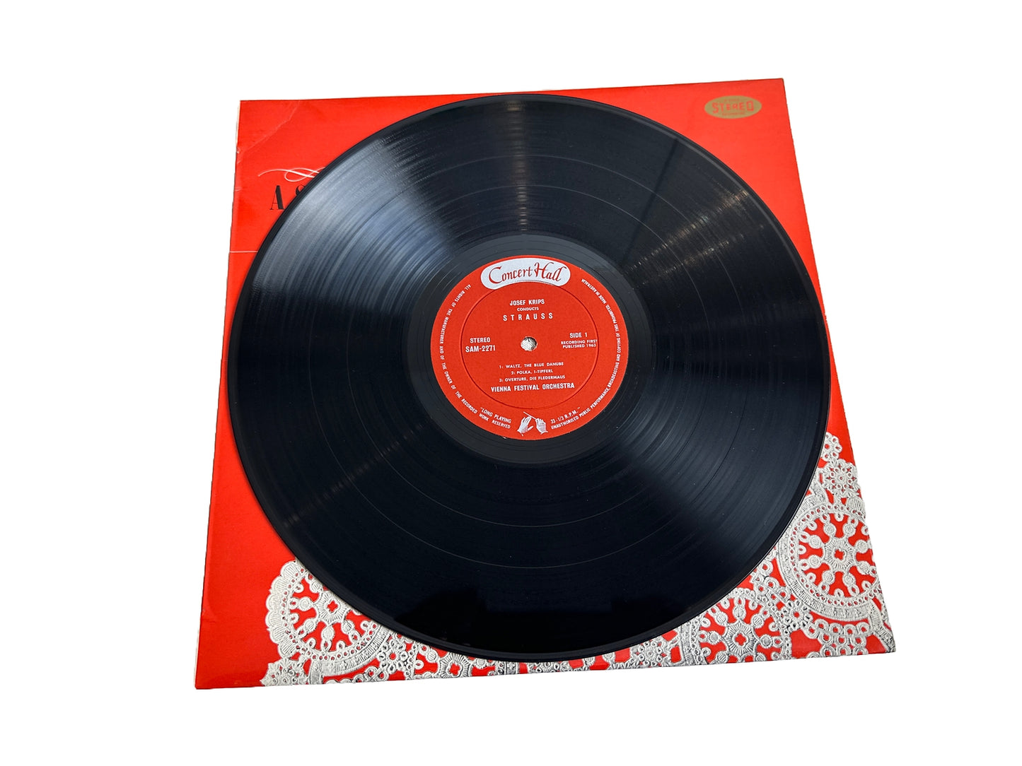 A Strauss Concert - Josef Krips - 12" Vinyl Record 4011