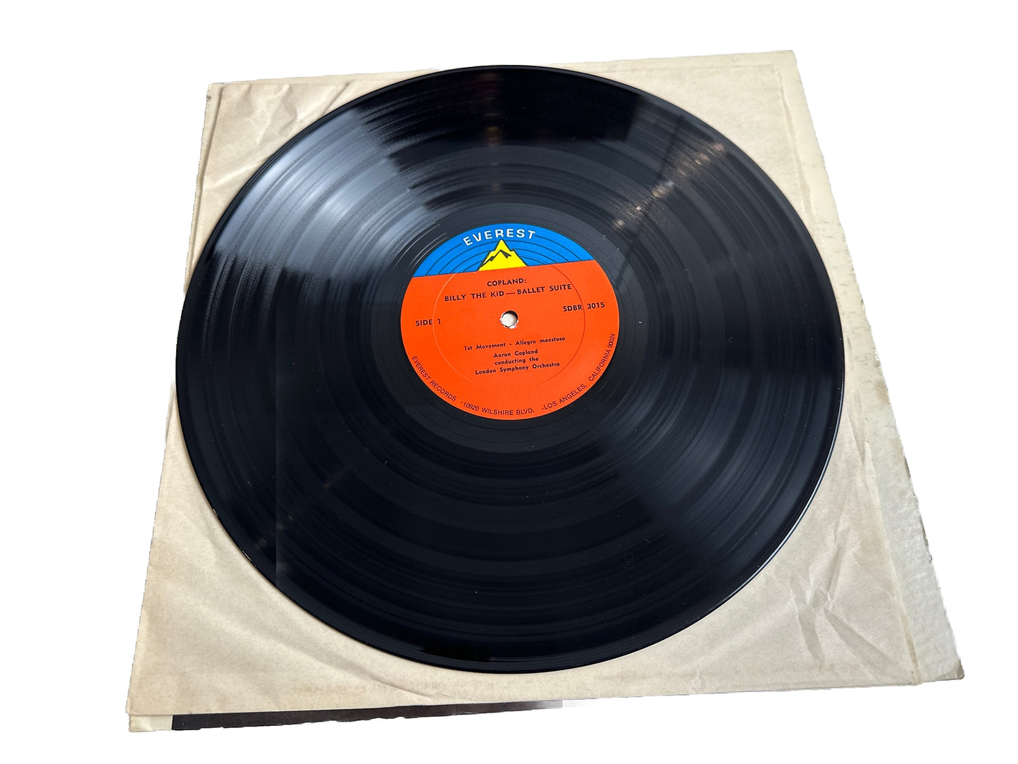 Billy The Kid (Suite From Ballet) - Aaron Copland- 12" Vinyl Record 3610