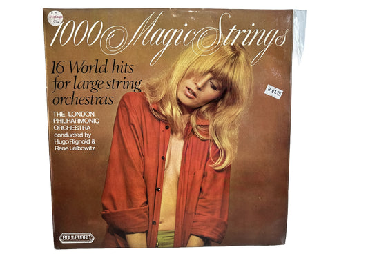 1000 Magic Strings -16 World Hits Large String Orchestras London - 12" Record
