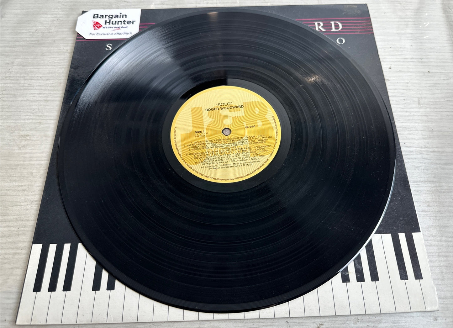 ROGER WOODWARD – SOLO - 12" Record 4411