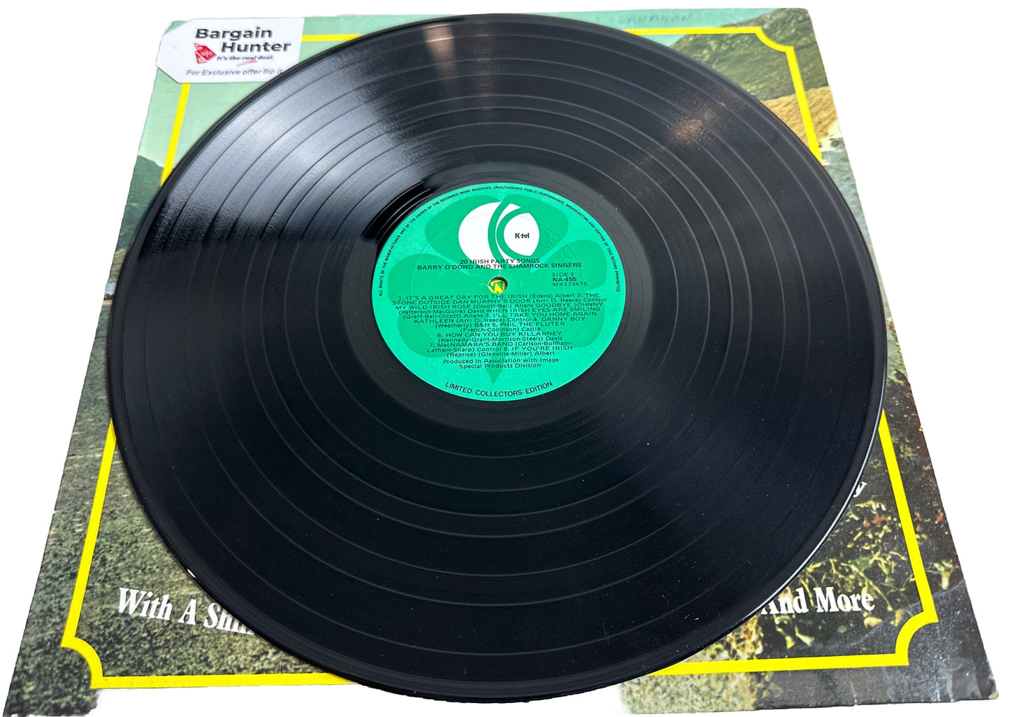 20 Irish Party Songs - Barry O’Dowd & the Shamrock Singers - 12" Record 4480