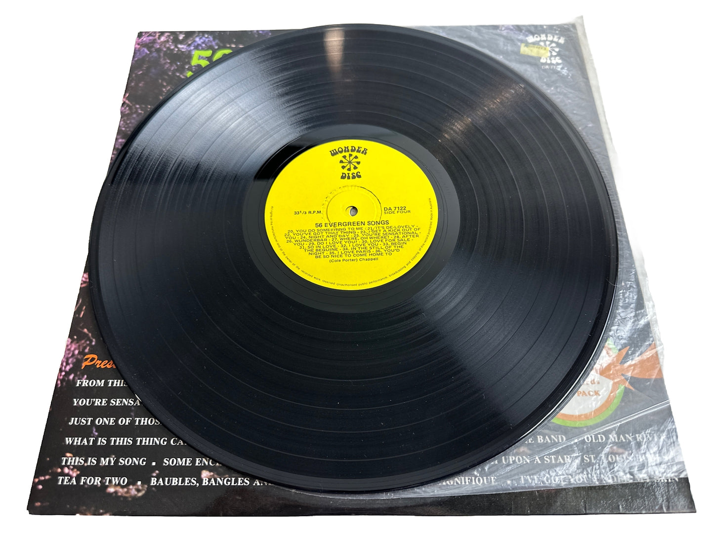56 Evergreen Songs - Myer Davis & The Studio 77 Orchestra - 12" Record 4418