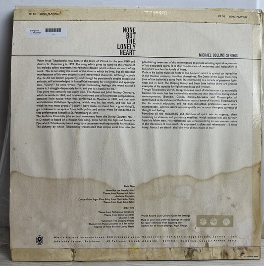 Michael Collins - Strings None But The Lonely Heart - 12" Record 4007