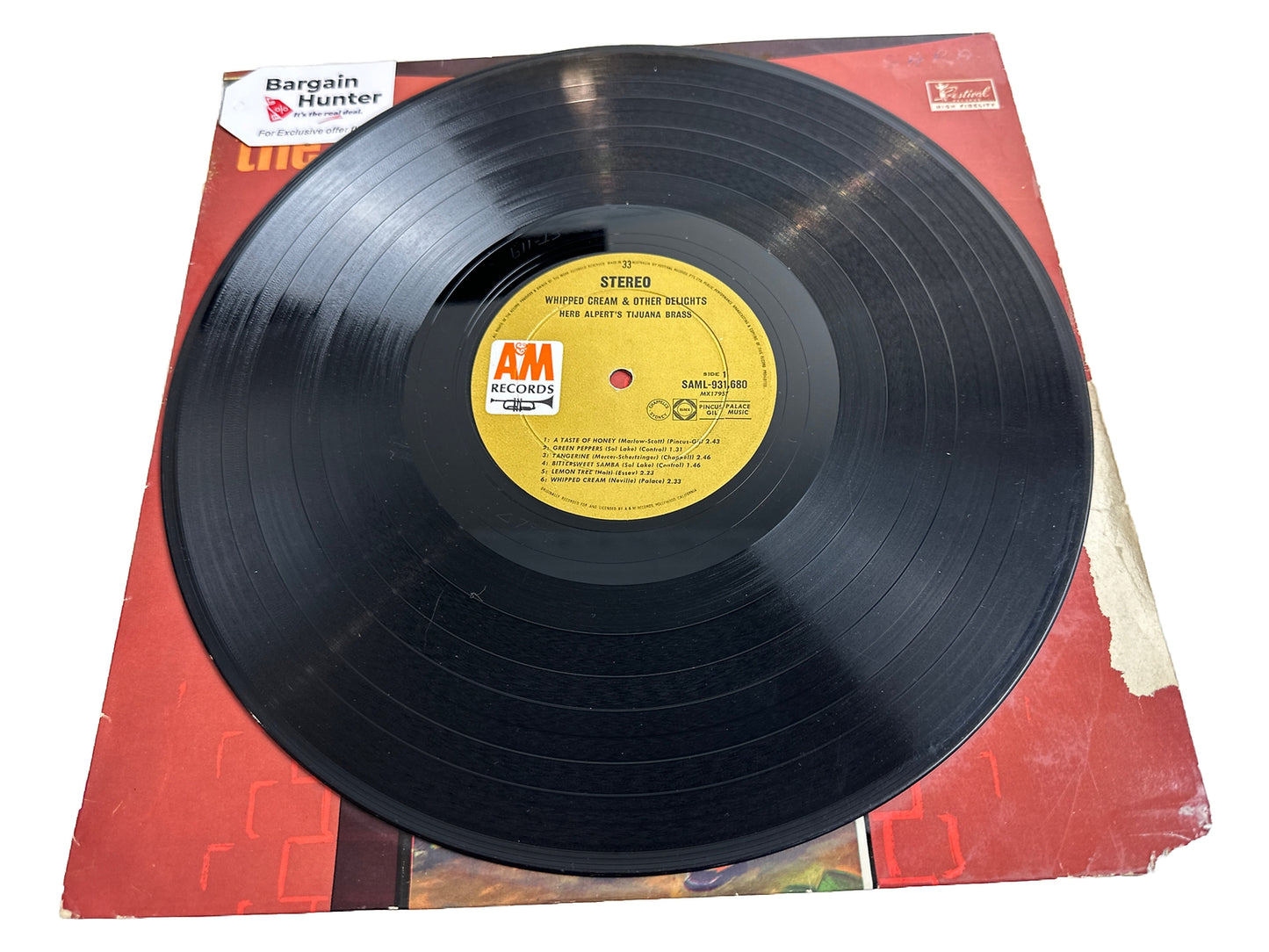 The Best Of Herb Alpert's Tijuana Brass  - 12" Record 4030