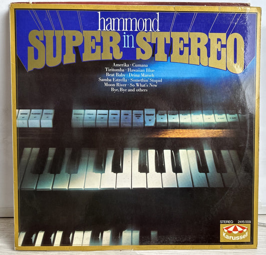 Hammond In Super Stereo - 12" Record 3885