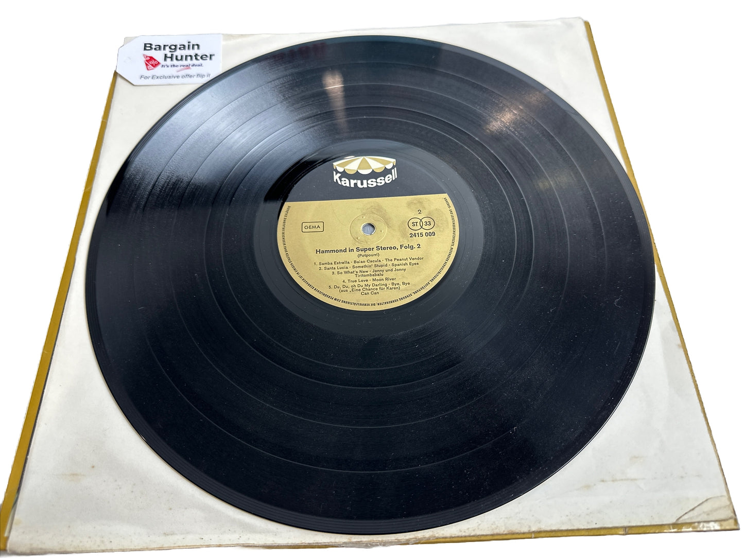 Hammond In Super Stereo - 12" Record 3885