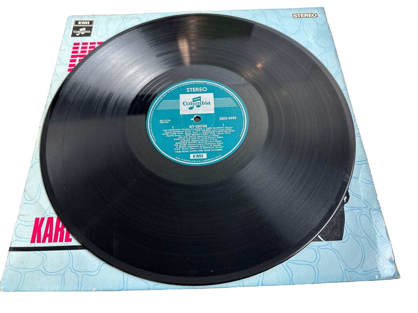 Karl-Heinz Kastel - Hit Guitar - 12" Record 3887