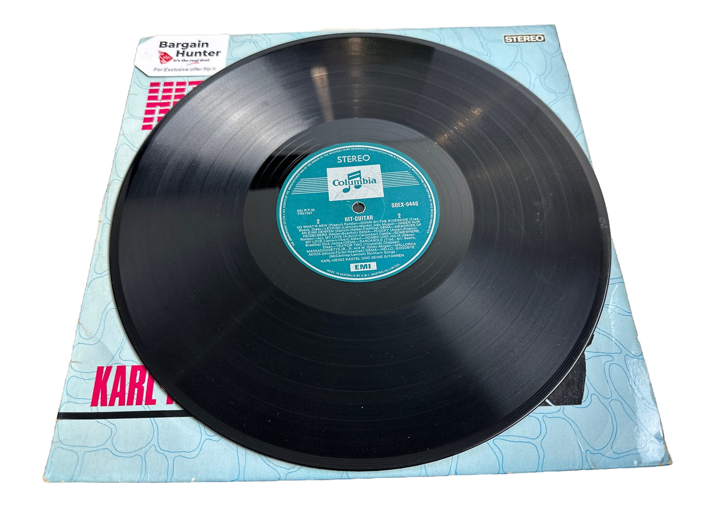Karl-Heinz Kastel - Hit Guitar - 12" Record 3887