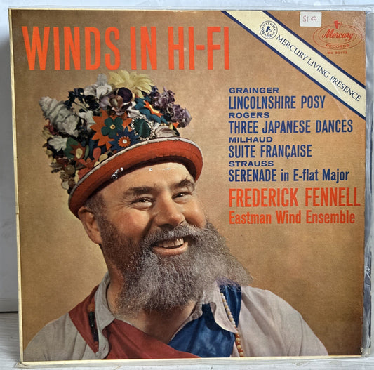 Frederick Fennell - Winds In Hi-Fi - 12" Vinyl Record 3612