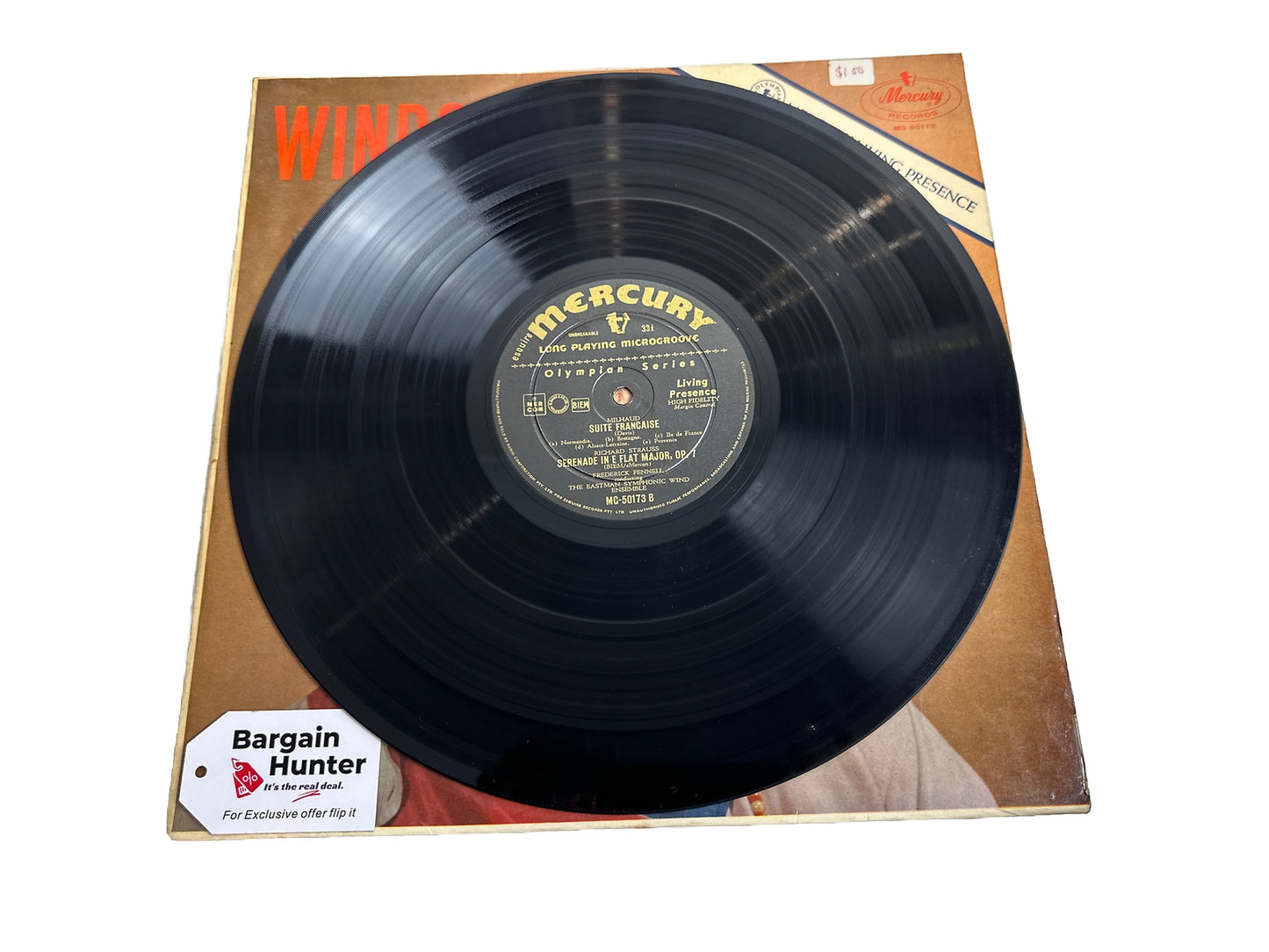 Frederick Fennell - Winds In Hi-Fi - 12" Vinyl Record 3612