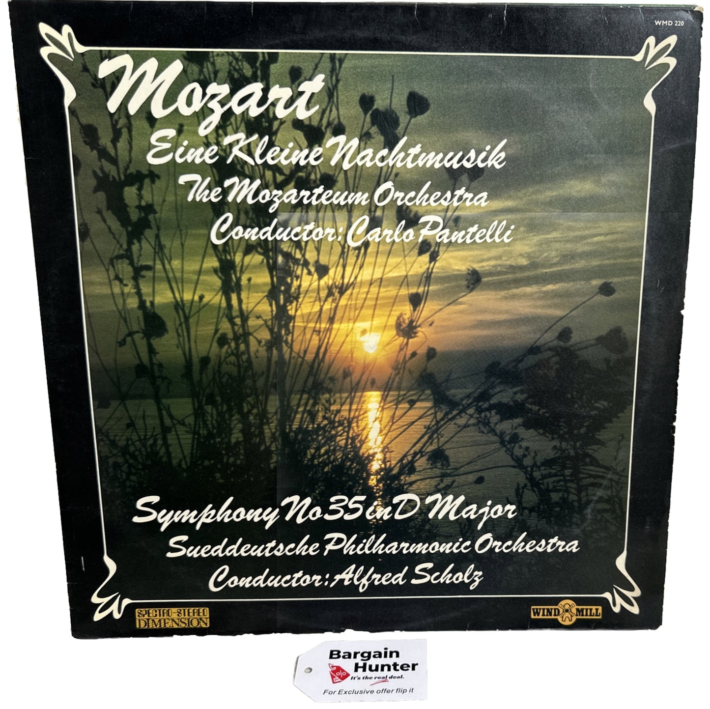 Mozart Eine Kleine Nachtmusik Symphony No. 35 In D Major - 12" Vinyl Record 3623