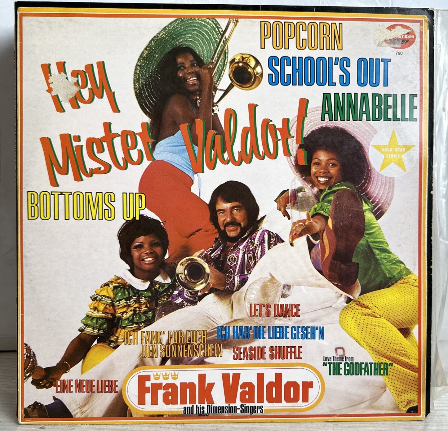 FRANK VALDOR AND HIS DIMENSION SINGERS - HEY MISTER VALDOR! - 12" Vinyl Record