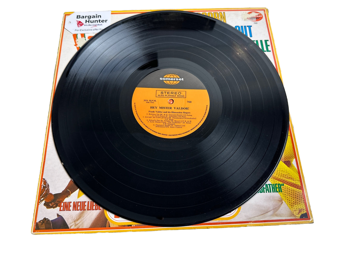 FRANK VALDOR AND HIS DIMENSION SINGERS - HEY MISTER VALDOR! - 12" Vinyl Record