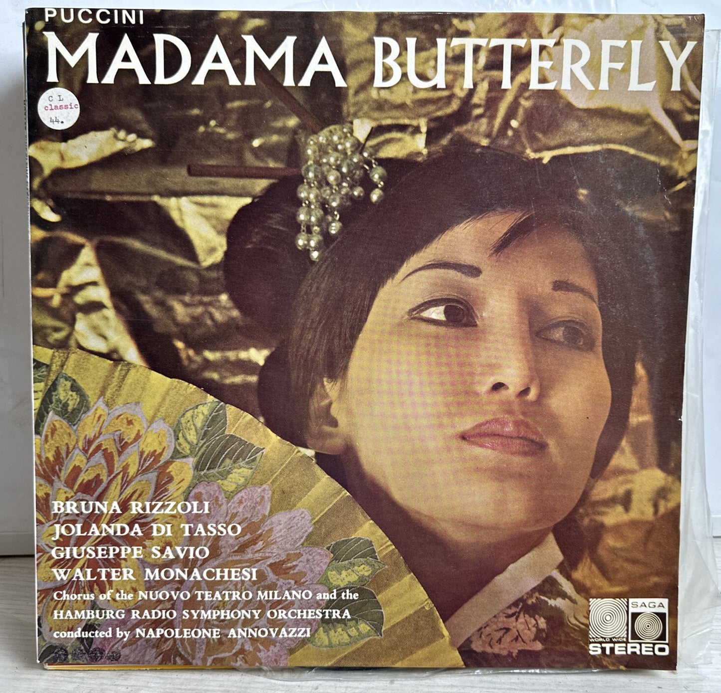 Madama Butterfly - Saga 5172 - 12" Vinyl Record 3619