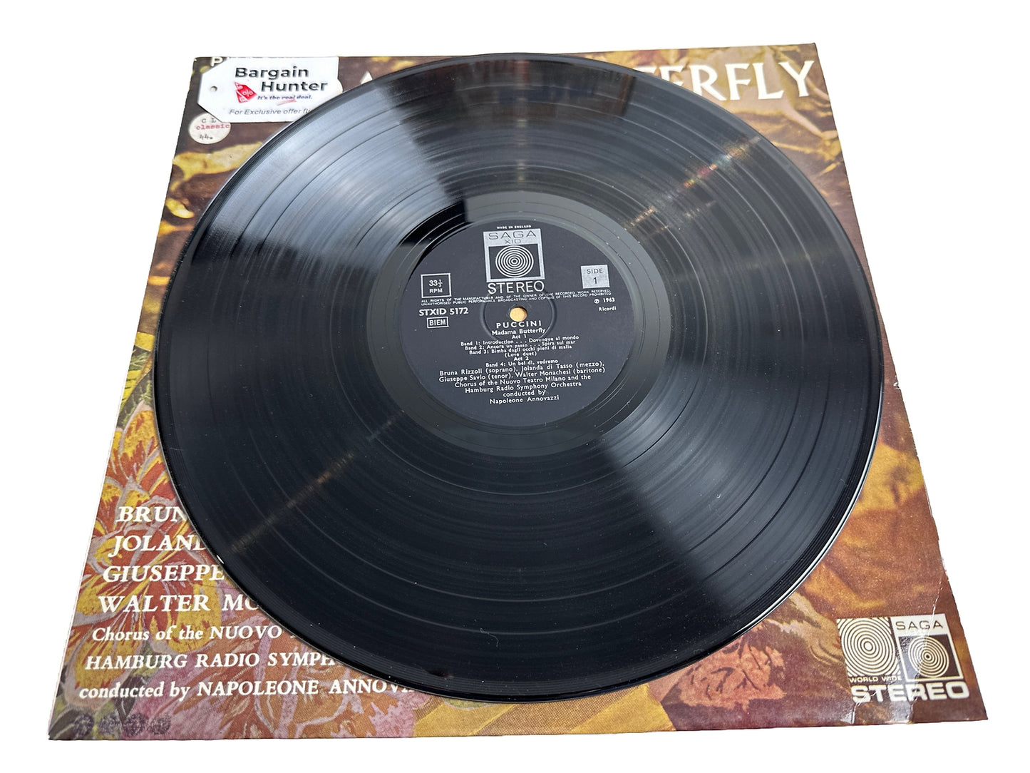 Madama Butterfly - Saga 5172 - 12" Vinyl Record 3619