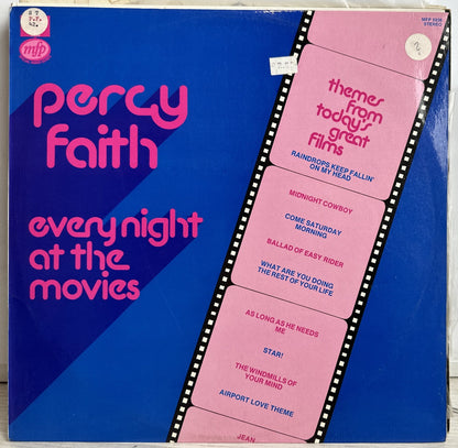 Percy Faith - Every Night At The Movies - 12" Vinyl Record 3627