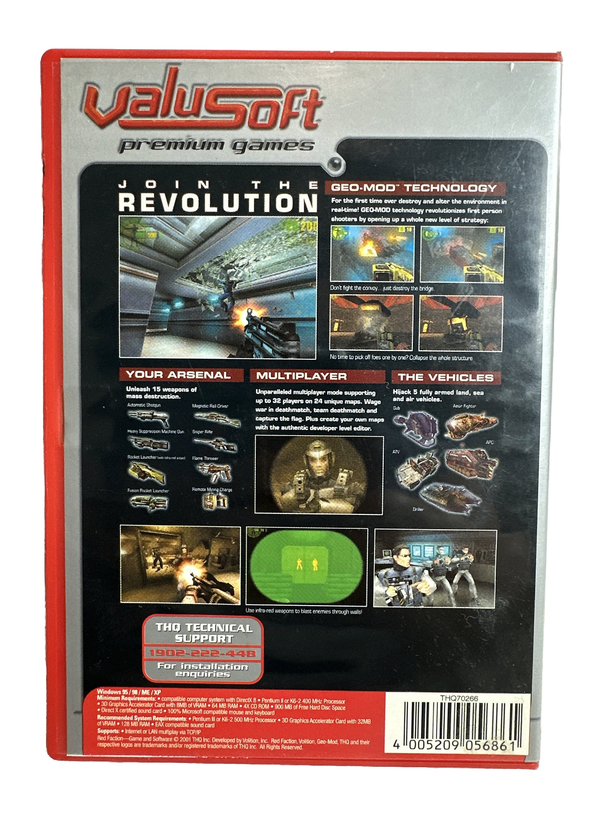 Red Faction - PC complete Game In Good Condition - 5010