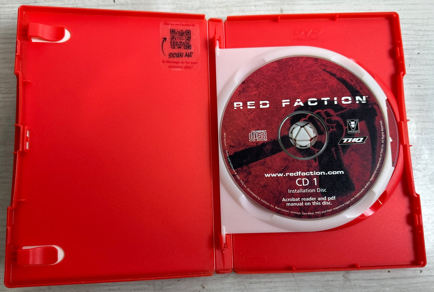 Red Faction - PC complete Game In Good Condition - 5010